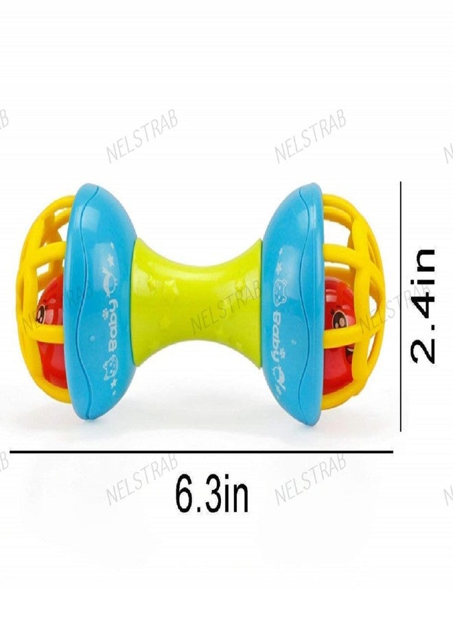 NELSTRAB Plastic :- Soft Ball Rattle Toy For Safe Rattle & 6Months+ Sorting, Children Toy And Infant Products Born Baby First Toys(Combo),Multicolor - Image 4